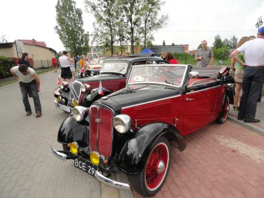3. DKW Model: F7   Rok produkcji: 1938  Moc:  20 KM Pojemność: 690 cm3 Właściciel: Zbigniew RAKOWSKI