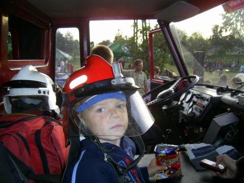 Jak dorosnę, zostanę strażakiem !