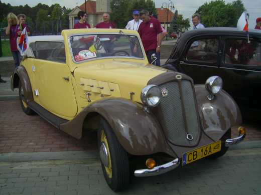 9. Hansa Model:  Rok produkcji:  1939 Moc:  36 KM Pojemność: 1700 cm3
