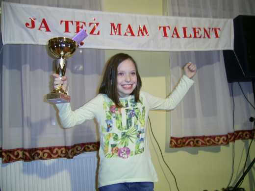 Michalina Wanat - laureatką konkursu - Gratulujemy !!!!!!